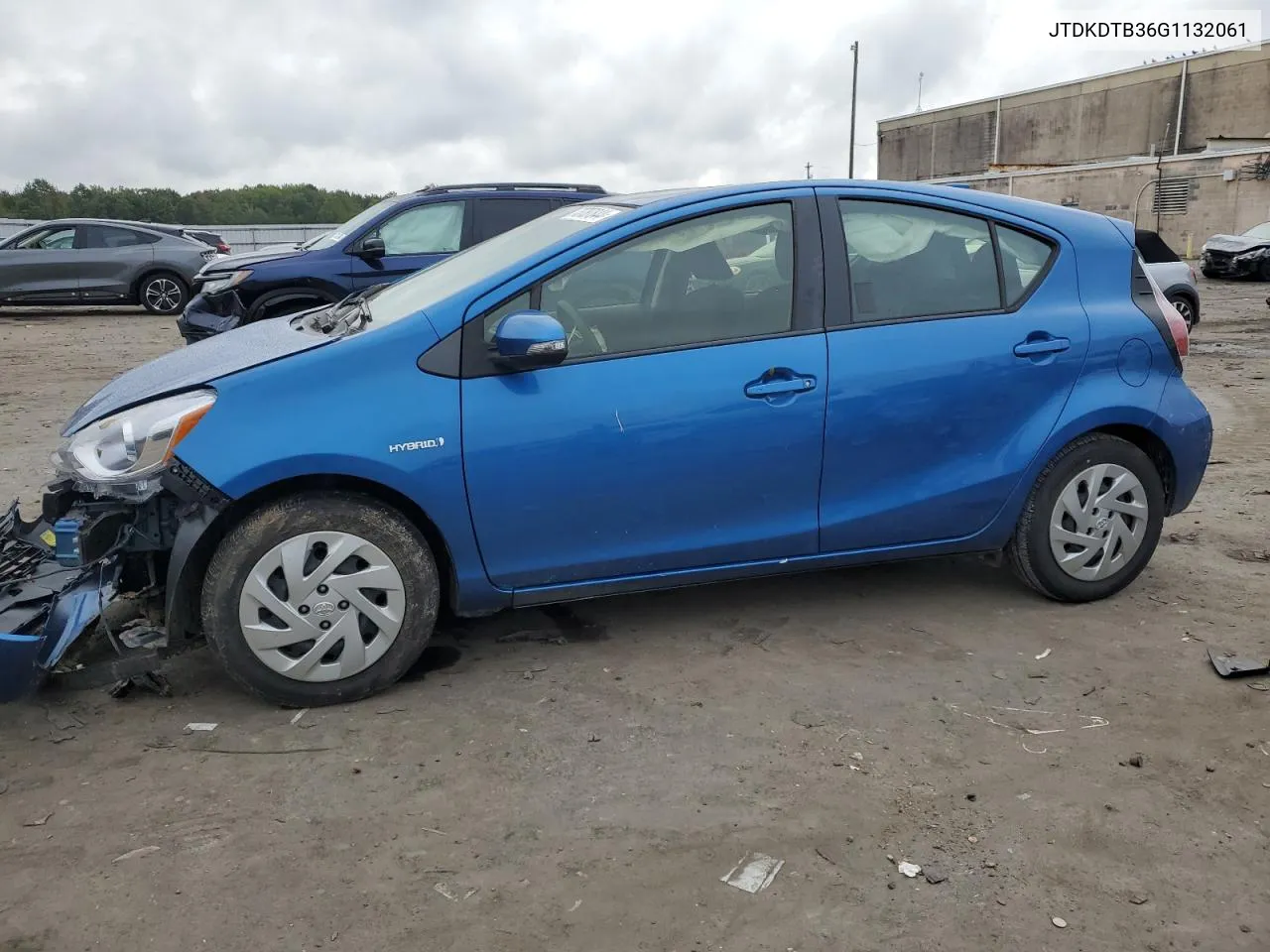 2016 Toyota Prius C VIN: JTDKDTB36G1132061 Lot: 73787844