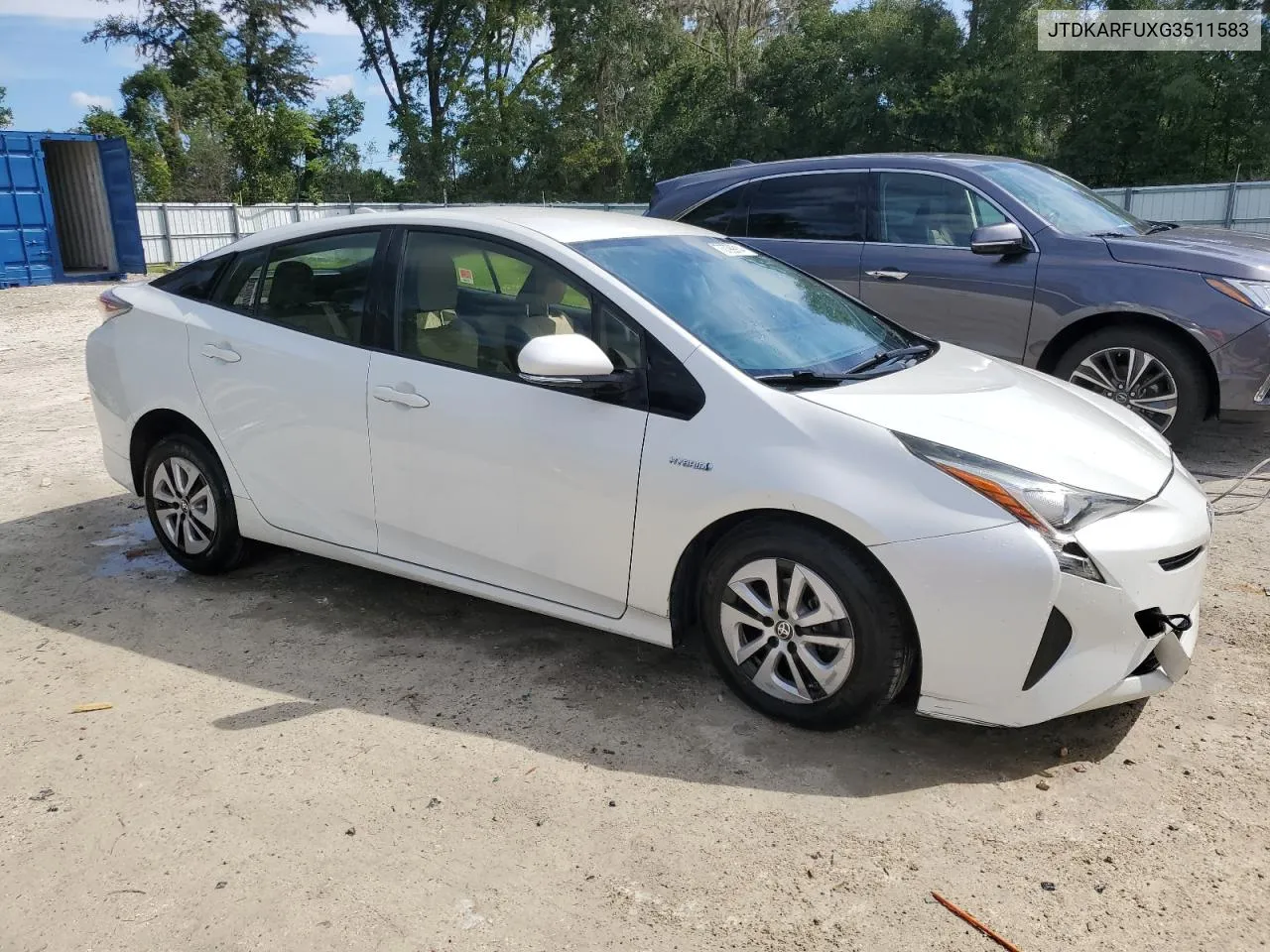 2016 Toyota Prius VIN: JTDKARFUXG3511583 Lot: 73799914