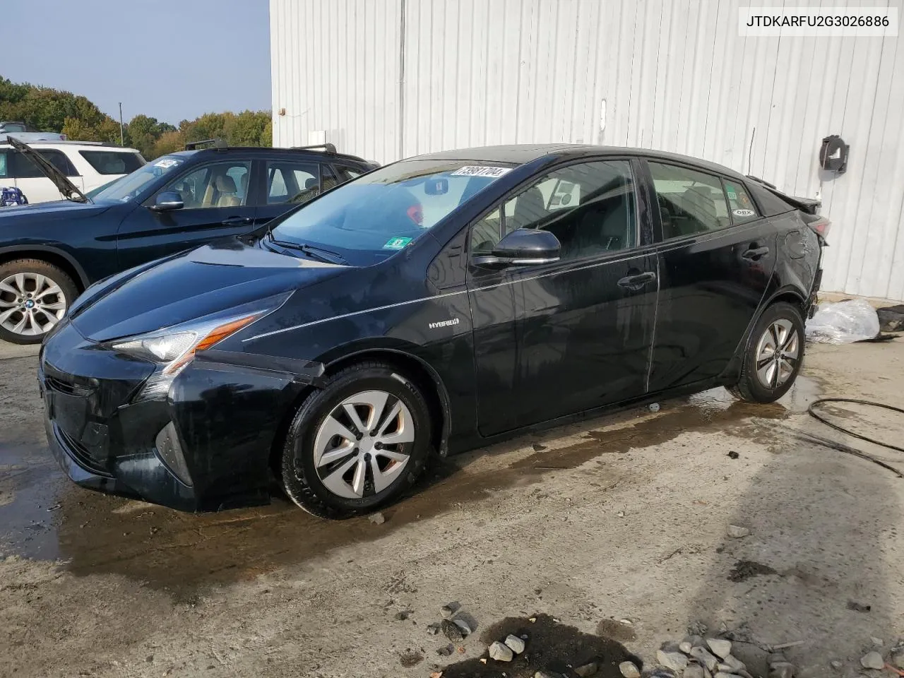 2016 Toyota Prius VIN: JTDKARFU2G3026886 Lot: 73981704