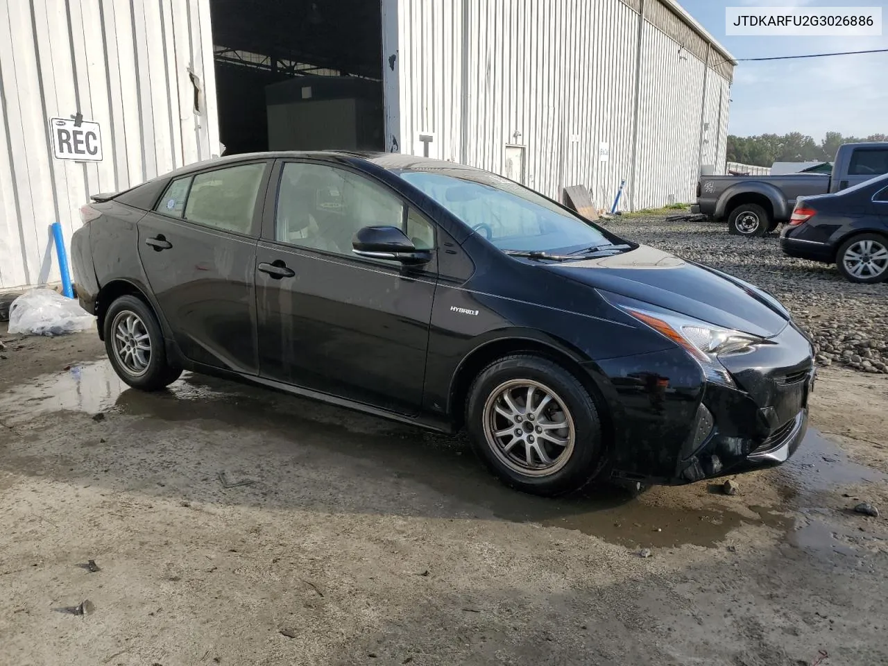 2016 Toyota Prius VIN: JTDKARFU2G3026886 Lot: 73981704