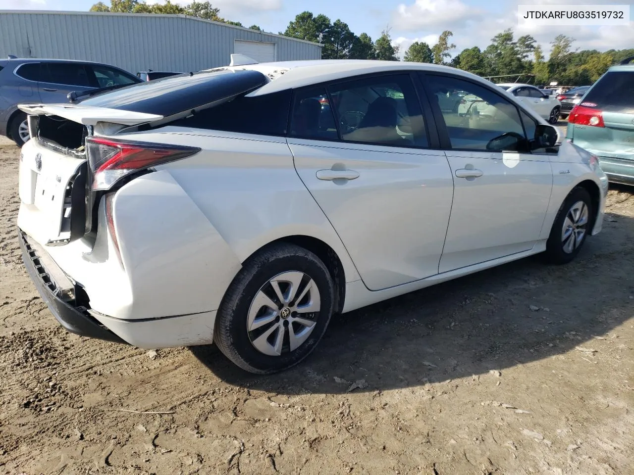 2016 Toyota Prius VIN: JTDKARFU8G3519732 Lot: 74029364