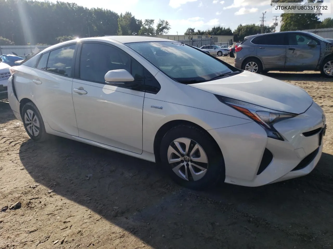 2016 Toyota Prius VIN: JTDKARFU8G3519732 Lot: 74029364