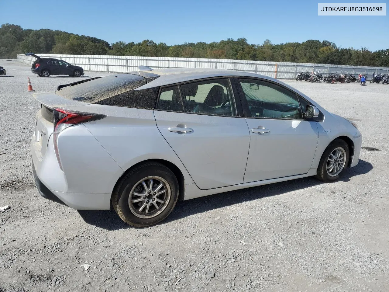 2016 Toyota Prius VIN: JTDKARFU8G3516698 Lot: 74033534