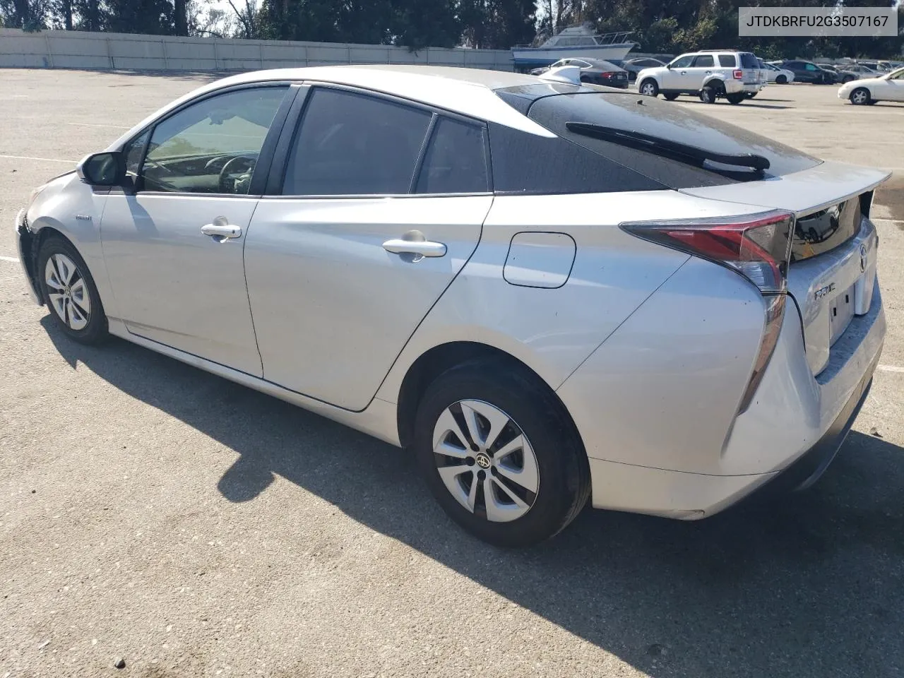 2016 Toyota Prius VIN: JTDKBRFU2G3507167 Lot: 74039544