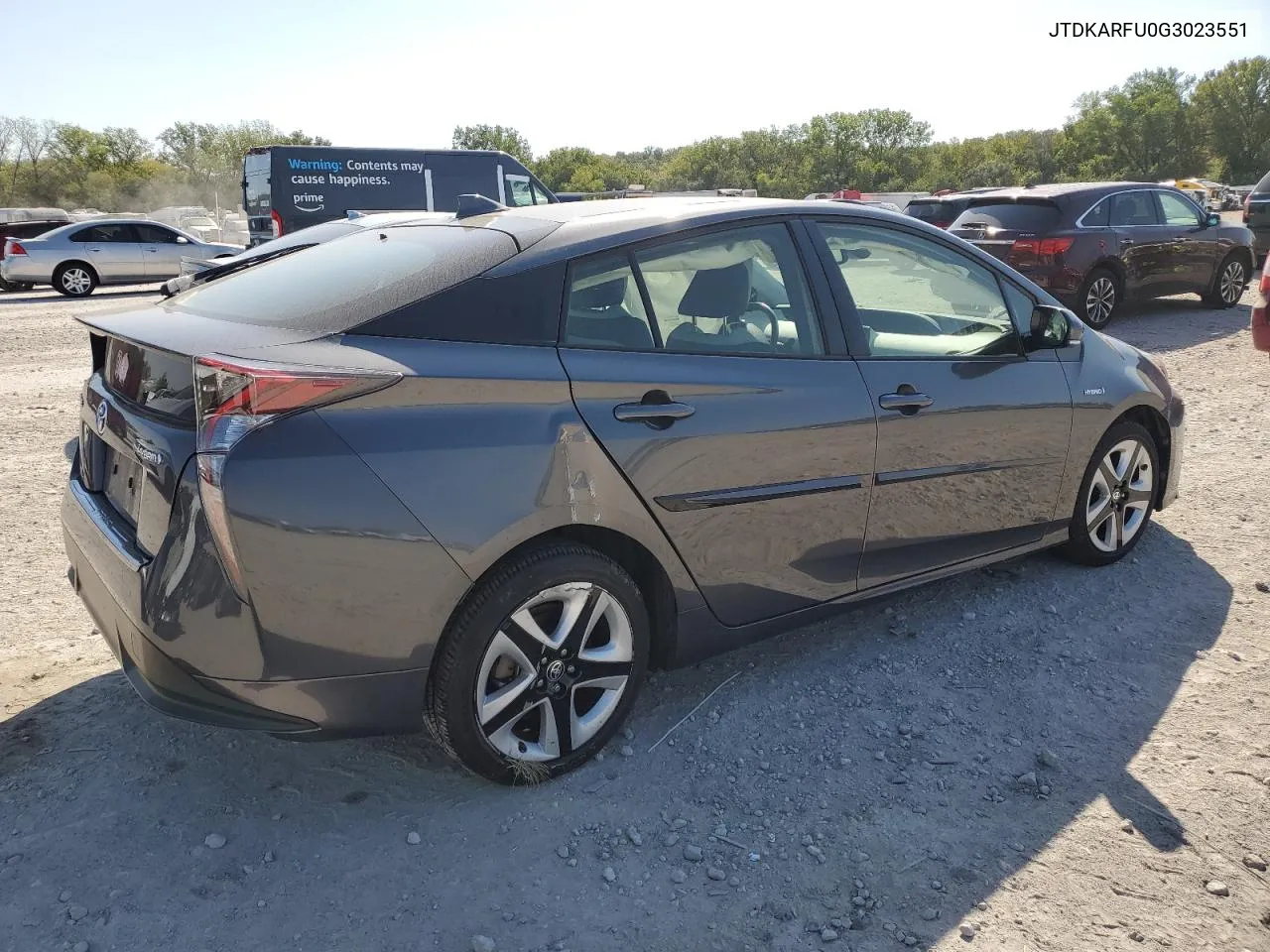 2016 Toyota Prius VIN: JTDKARFU0G3023551 Lot: 74065204