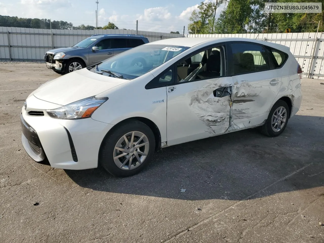 2016 Toyota Prius V VIN: JTDZN3EU8GJ045679 Lot: 74297454