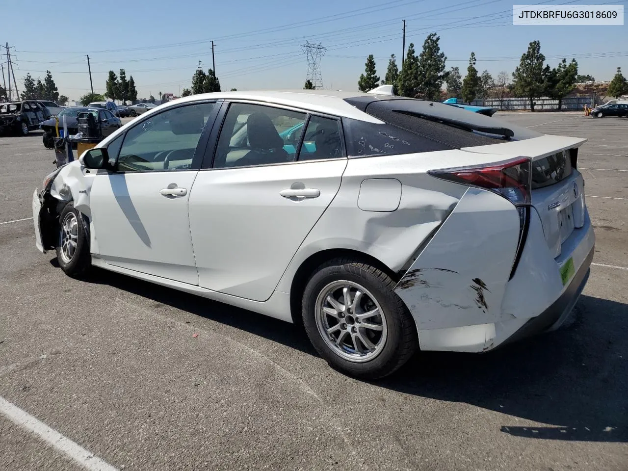 2016 Toyota Prius VIN: JTDKBRFU6G3018609 Lot: 74341154