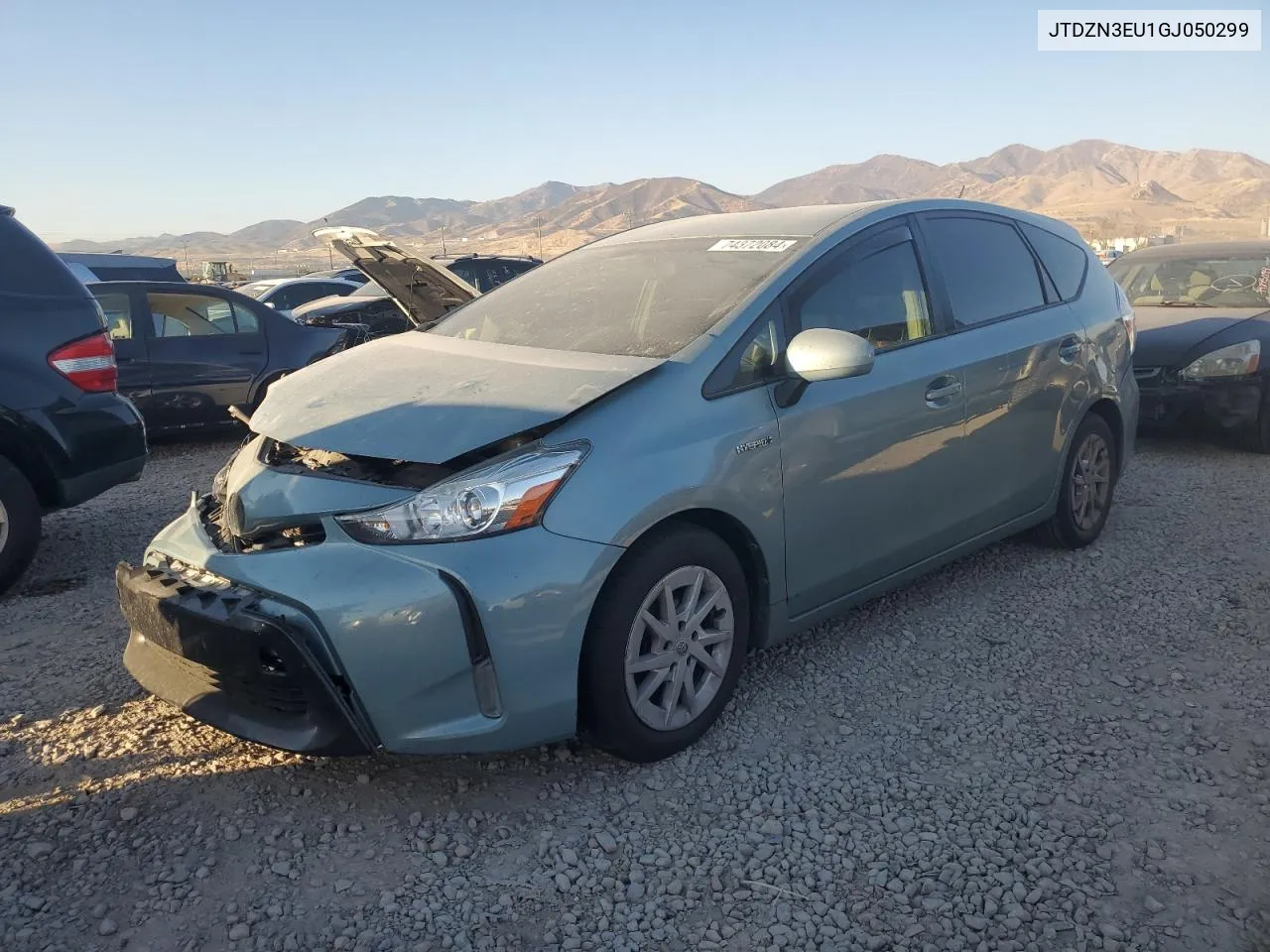 2016 Toyota Prius V VIN: JTDZN3EU1GJ050299 Lot: 74372084