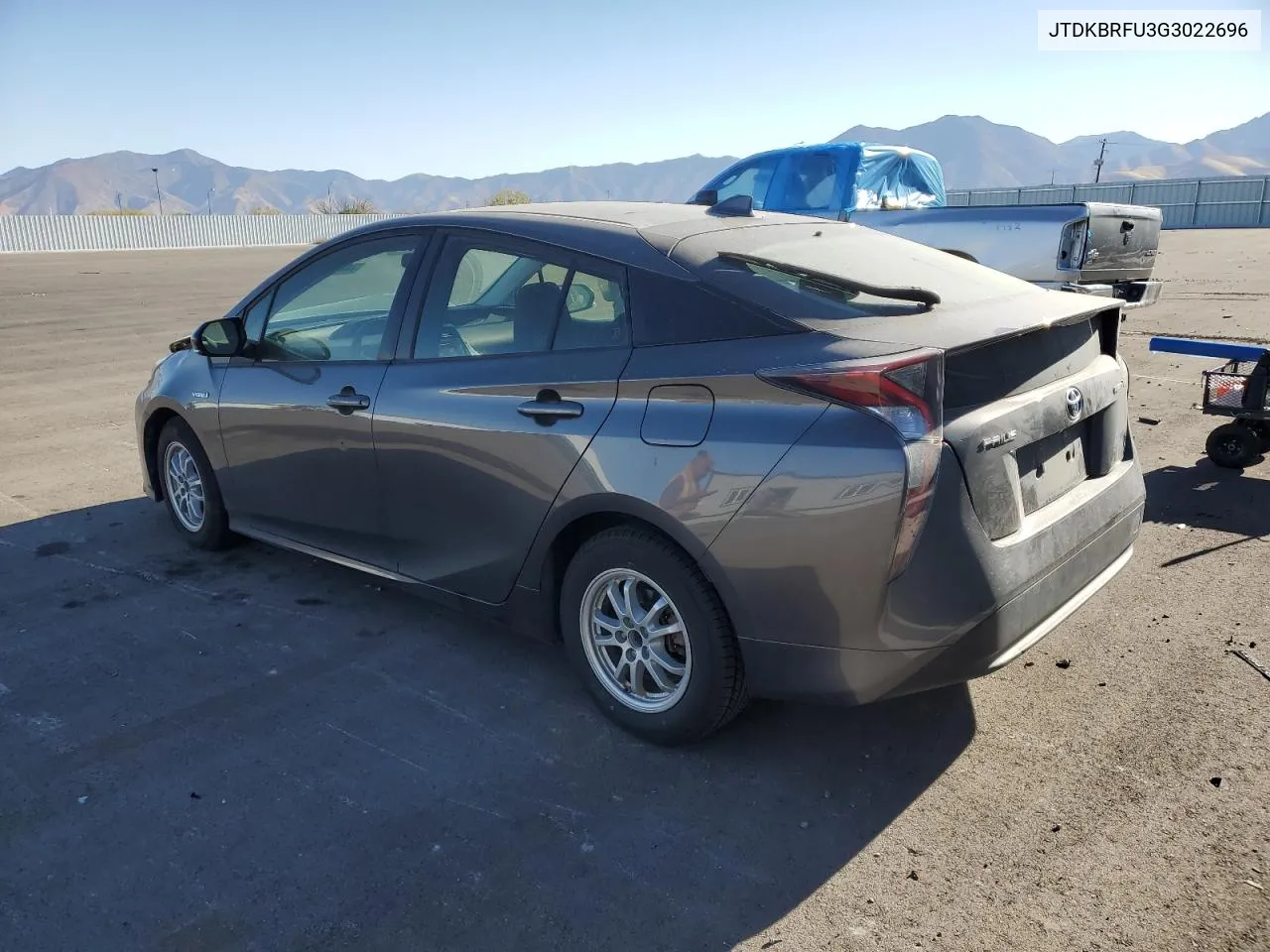 JTDKBRFU3G3022696 2016 Toyota Prius