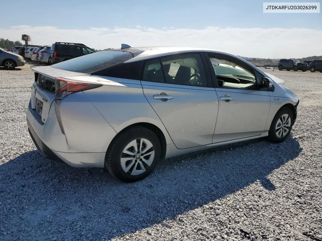 2016 Toyota Prius VIN: JTDKARFU2G3026399 Lot: 74482694