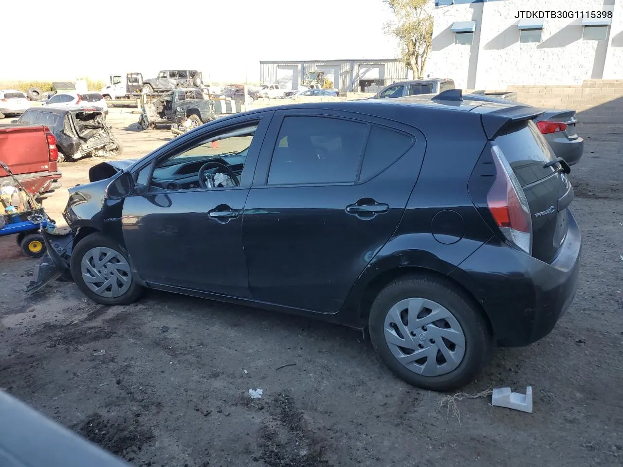 2016 Toyota Prius C VIN: JTDKDTB30G1115398 Lot: 74527044