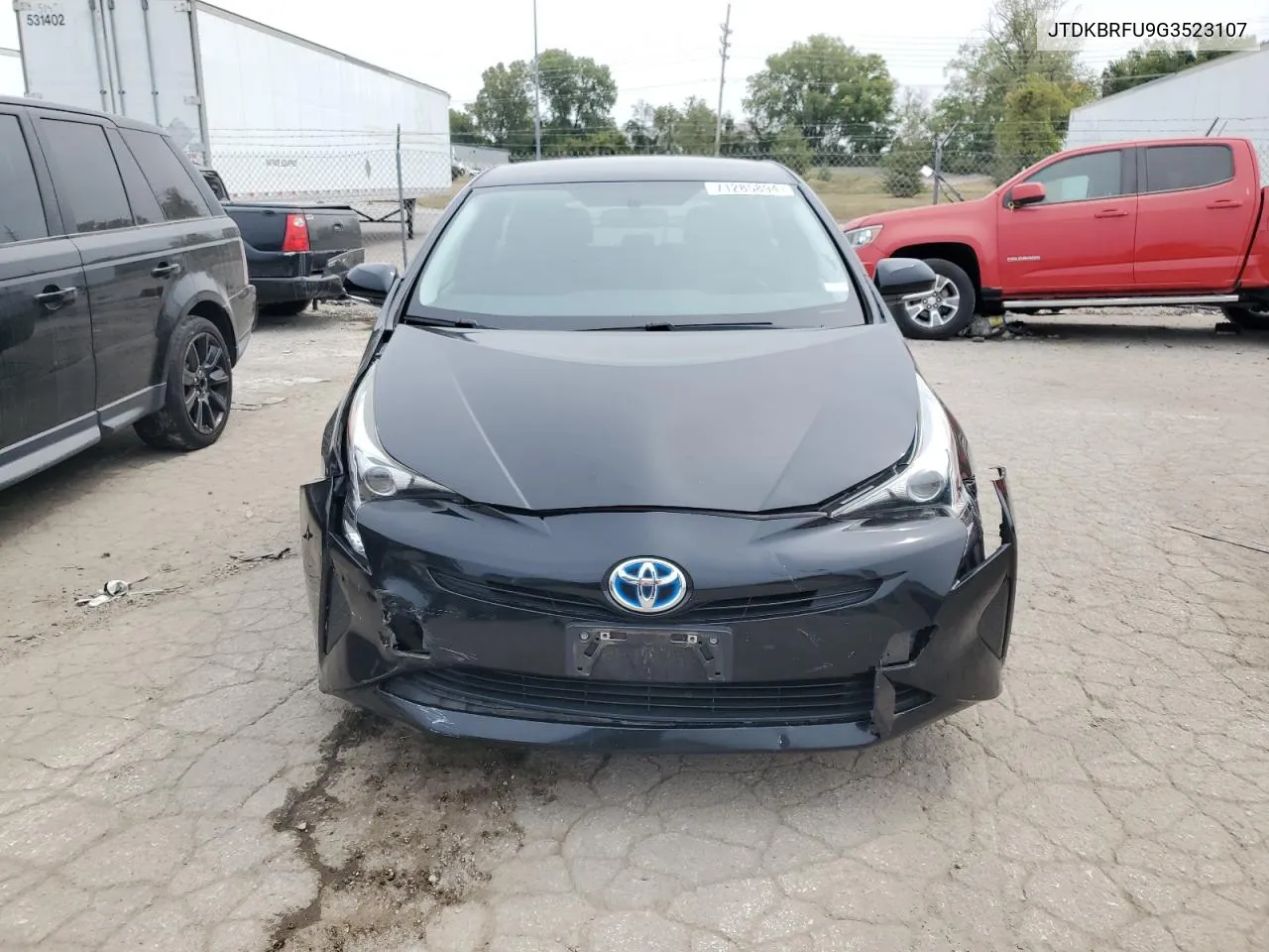 2016 Toyota Prius VIN: JTDKBRFU9G3523107 Lot: 74546924