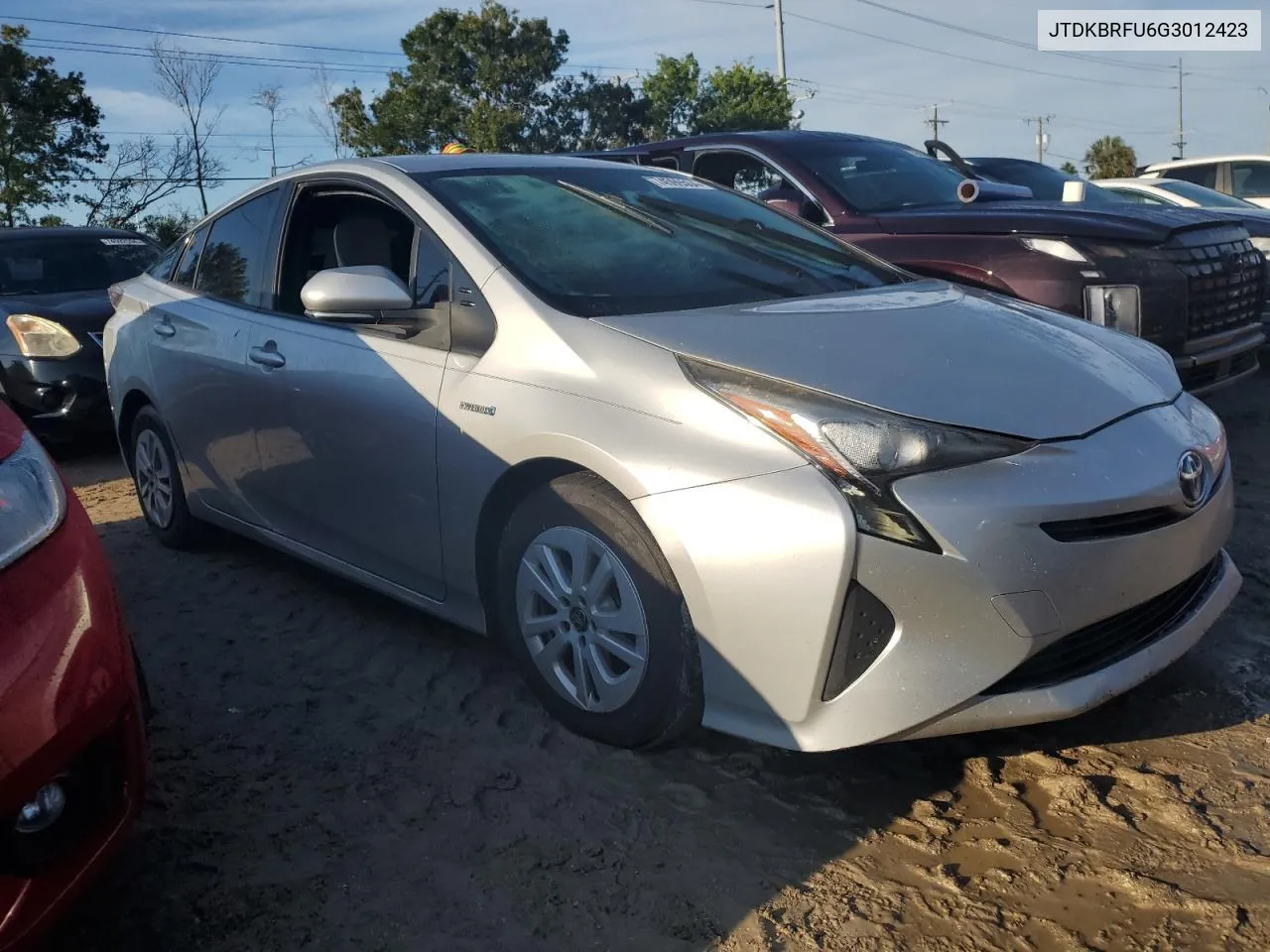 2016 Toyota Prius VIN: JTDKBRFU6G3012423 Lot: 74599504