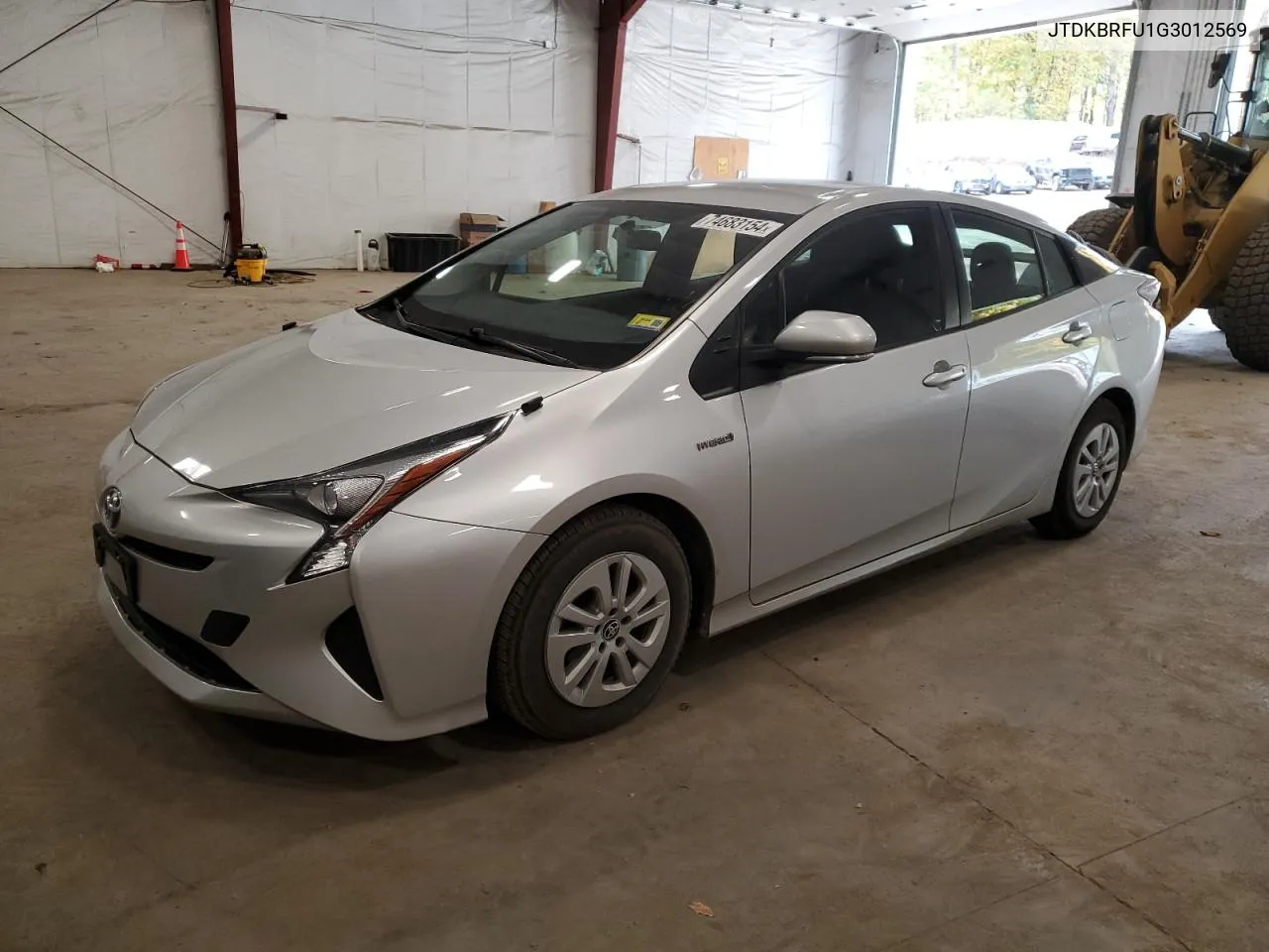 2016 Toyota Prius VIN: JTDKBRFU1G3012569 Lot: 74683154