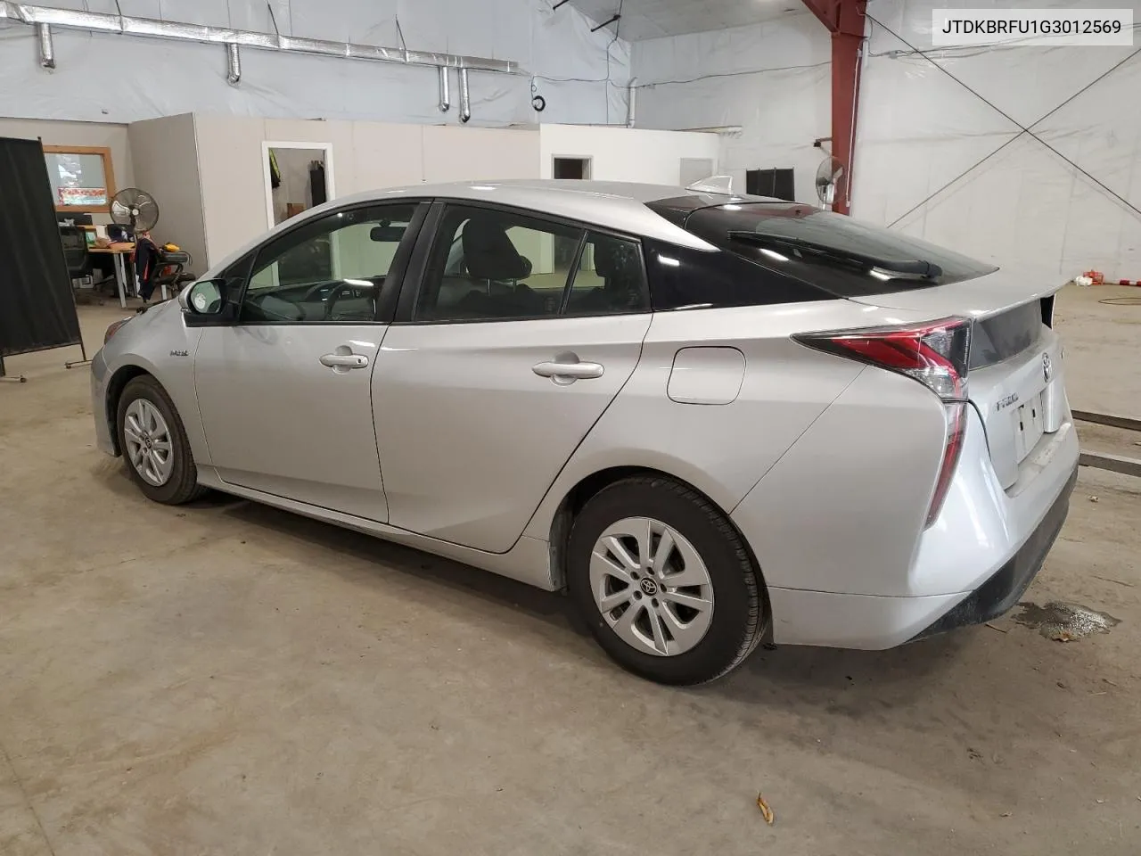 2016 Toyota Prius VIN: JTDKBRFU1G3012569 Lot: 74683154