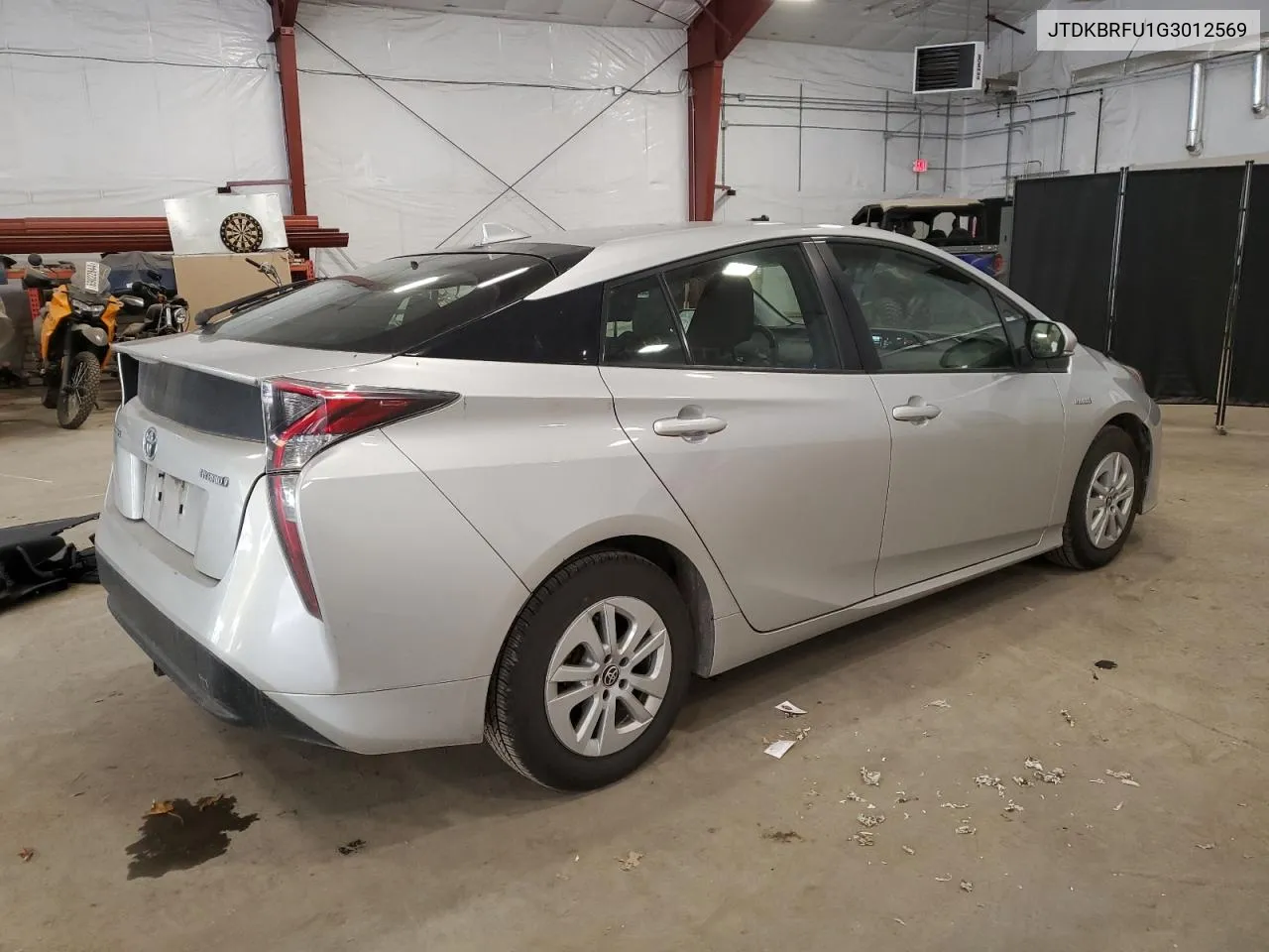 2016 Toyota Prius VIN: JTDKBRFU1G3012569 Lot: 74683154