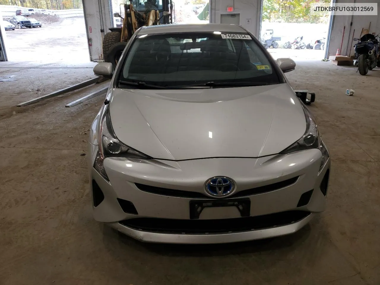 2016 Toyota Prius VIN: JTDKBRFU1G3012569 Lot: 74683154