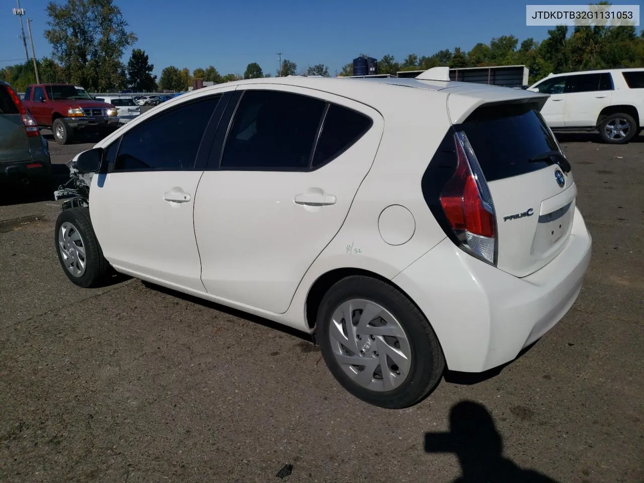 2016 Toyota Prius C VIN: JTDKDTB32G1131053 Lot: 74857304