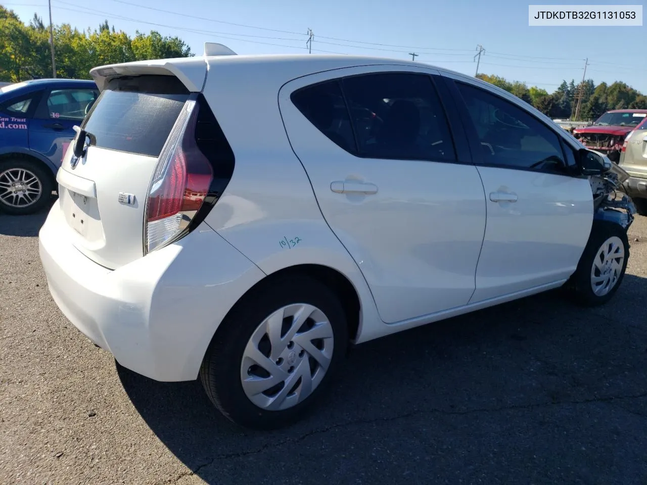 2016 Toyota Prius C VIN: JTDKDTB32G1131053 Lot: 74857304