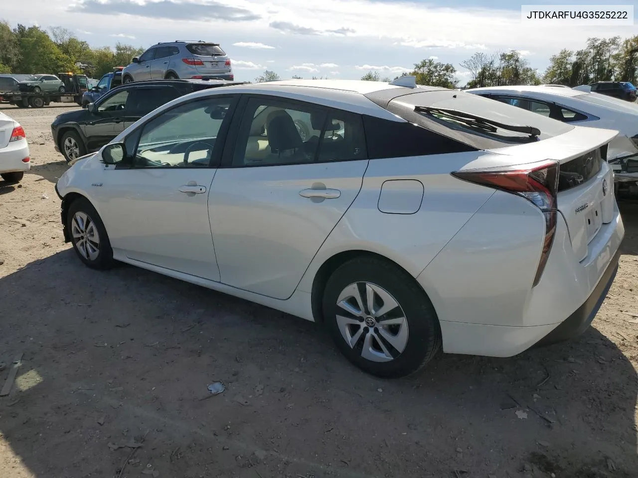 JTDKARFU4G3525222 2016 Toyota Prius