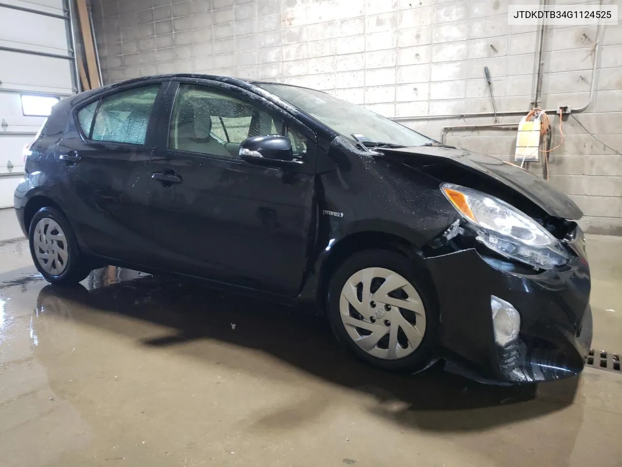 2016 Toyota Prius C VIN: JTDKDTB34G1124525 Lot: 75191674