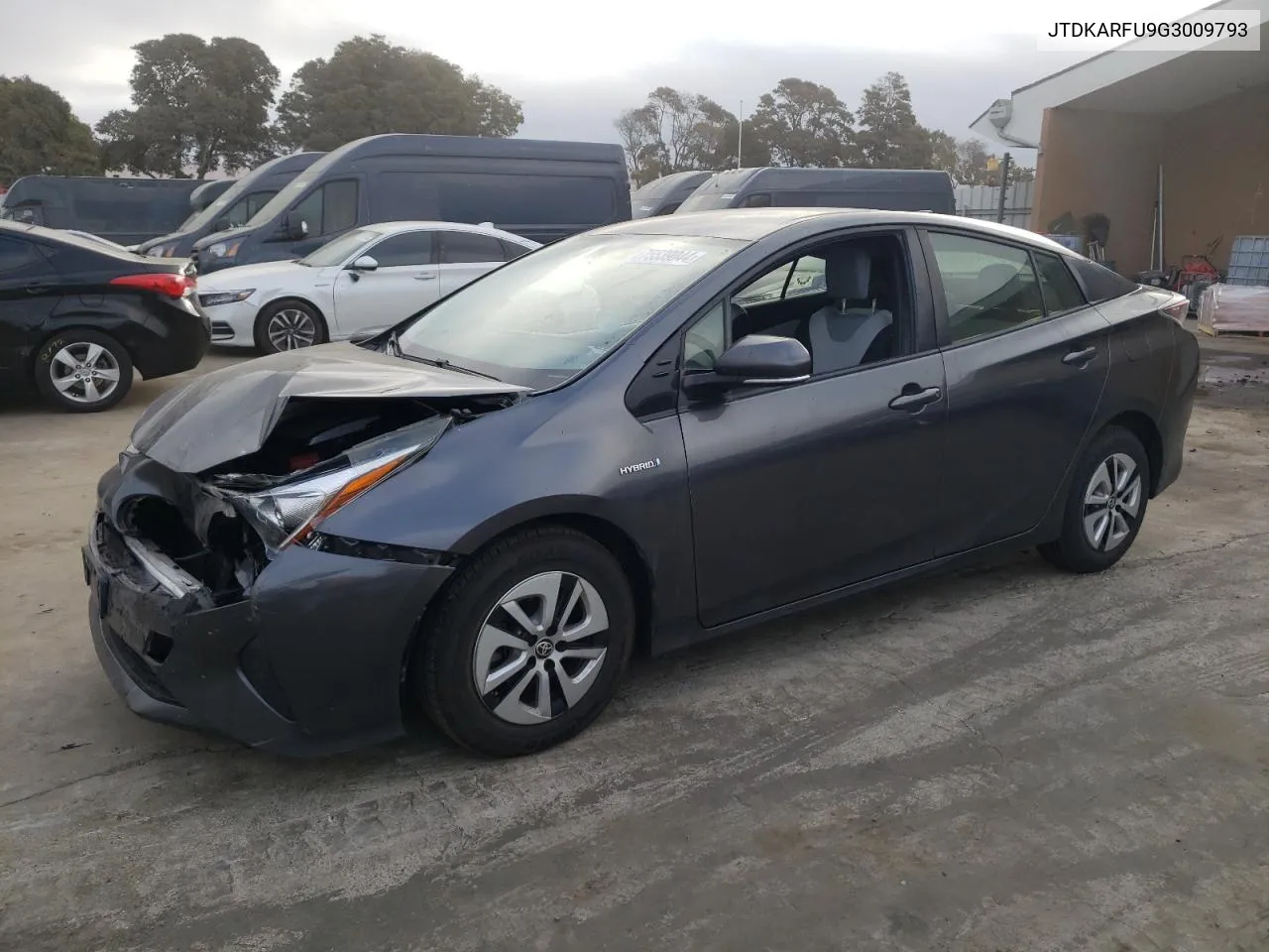 2016 Toyota Prius VIN: JTDKARFU9G3009793 Lot: 75539044