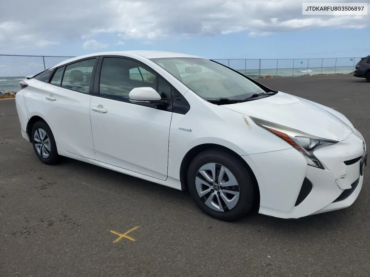 2016 Toyota Prius VIN: JTDKARFU8G3506897 Lot: 75570284