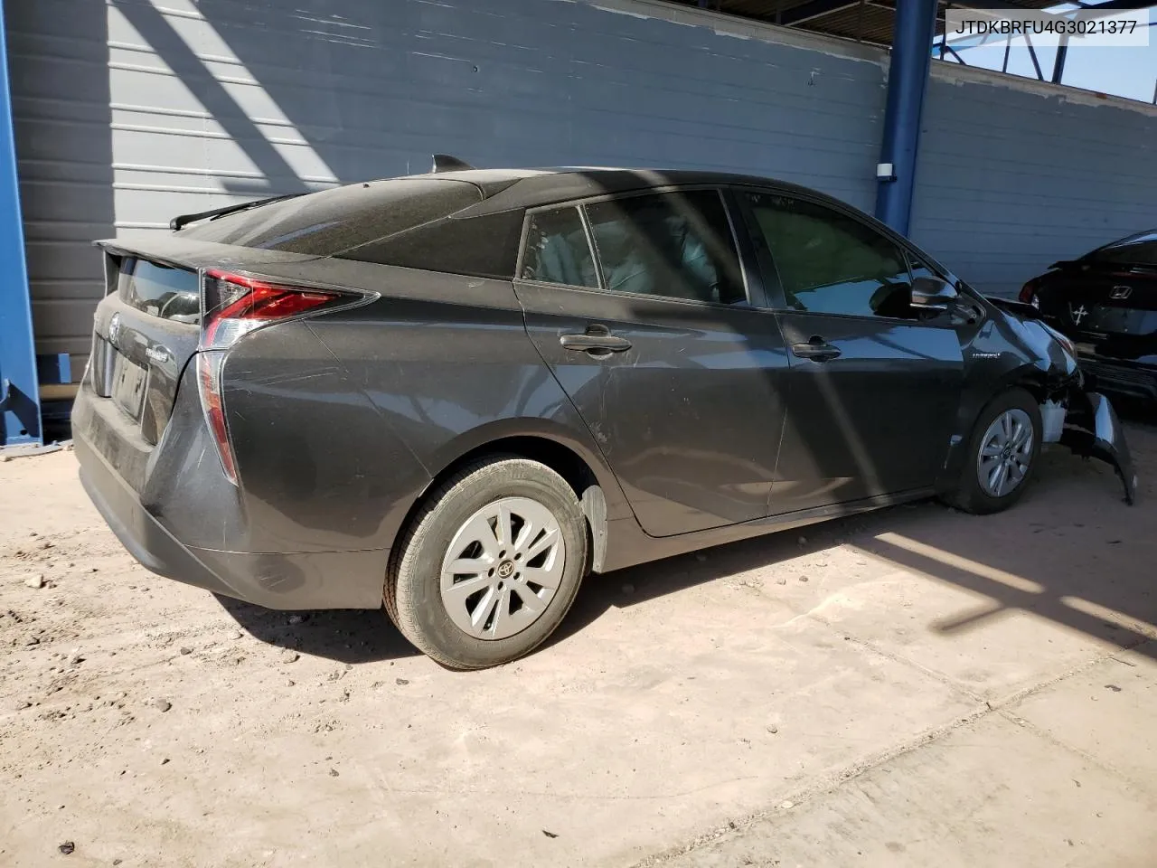 2016 Toyota Prius VIN: JTDKBRFU4G3021377 Lot: 75631394