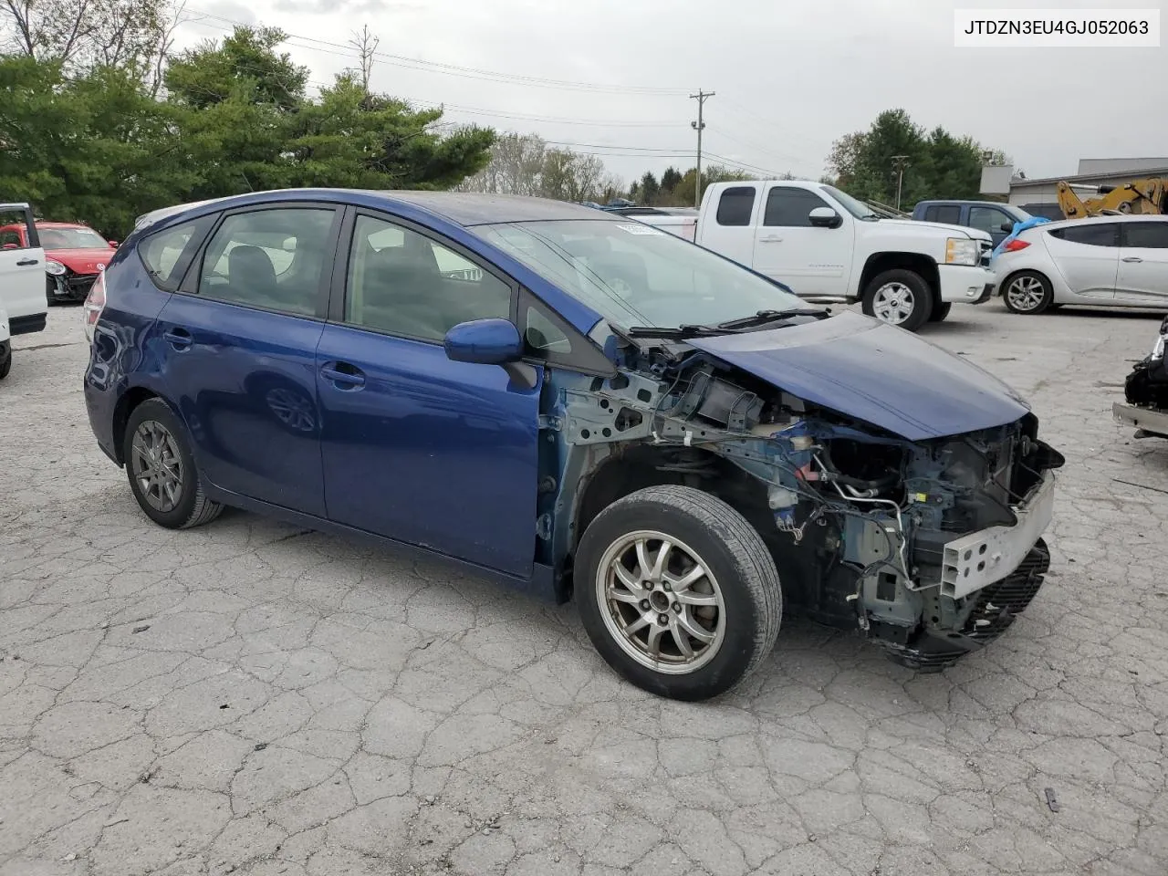 2016 Toyota Prius V VIN: JTDZN3EU4GJ052063 Lot: 75658114