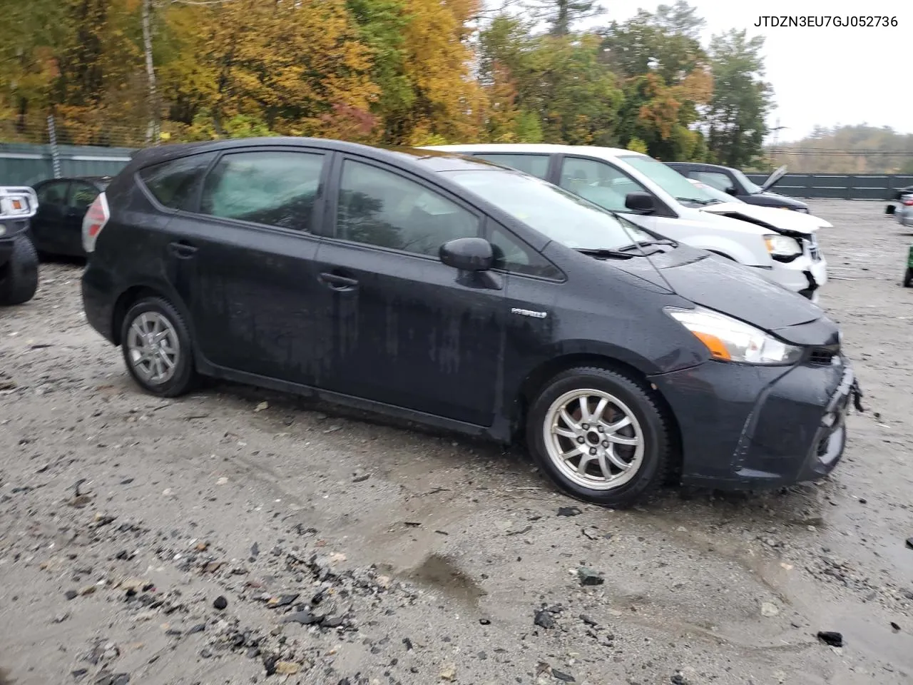 2016 Toyota Prius V VIN: JTDZN3EU7GJ052736 Lot: 75689484