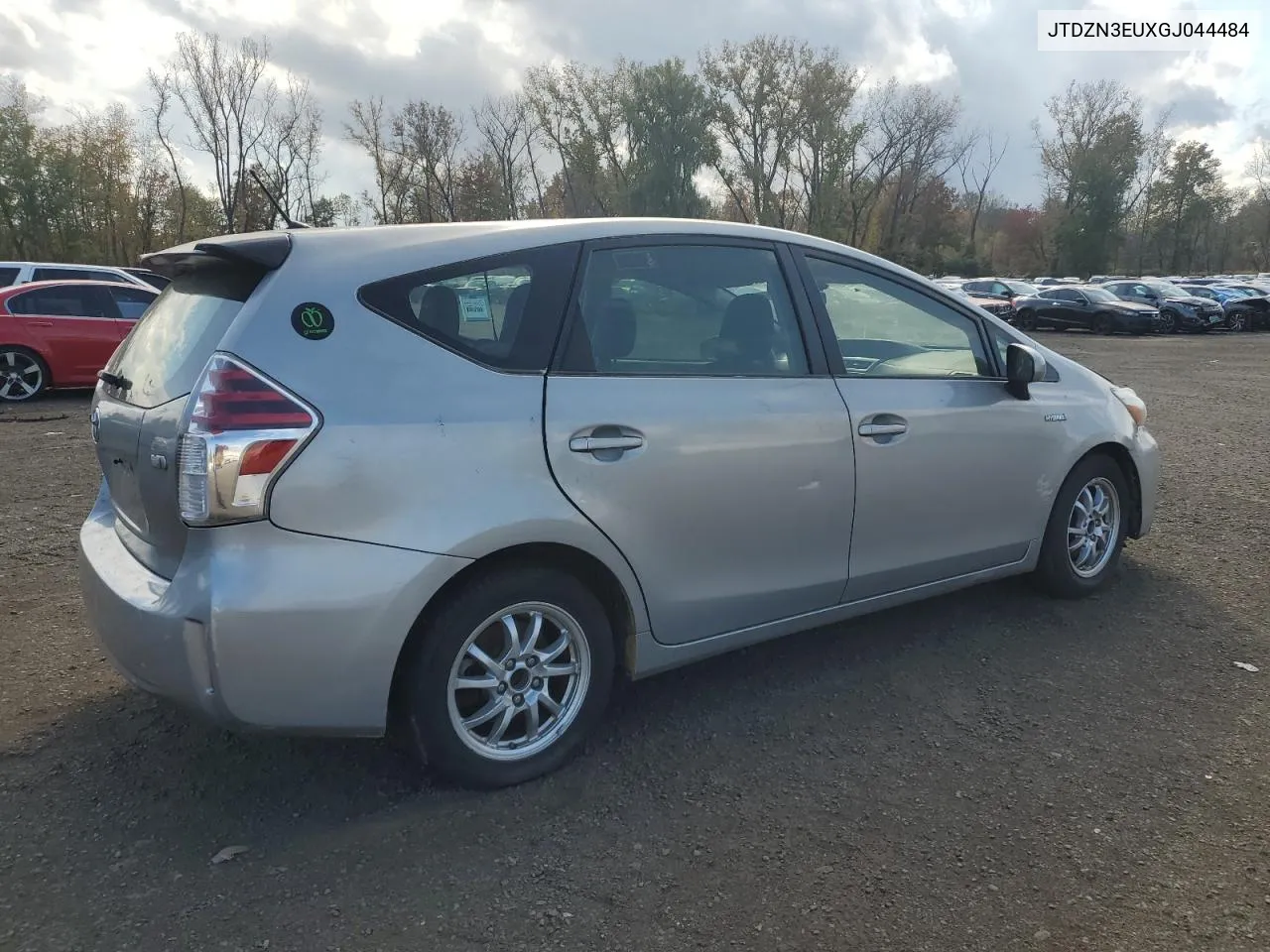 2016 Toyota Prius V VIN: JTDZN3EUXGJ044484 Lot: 75776454