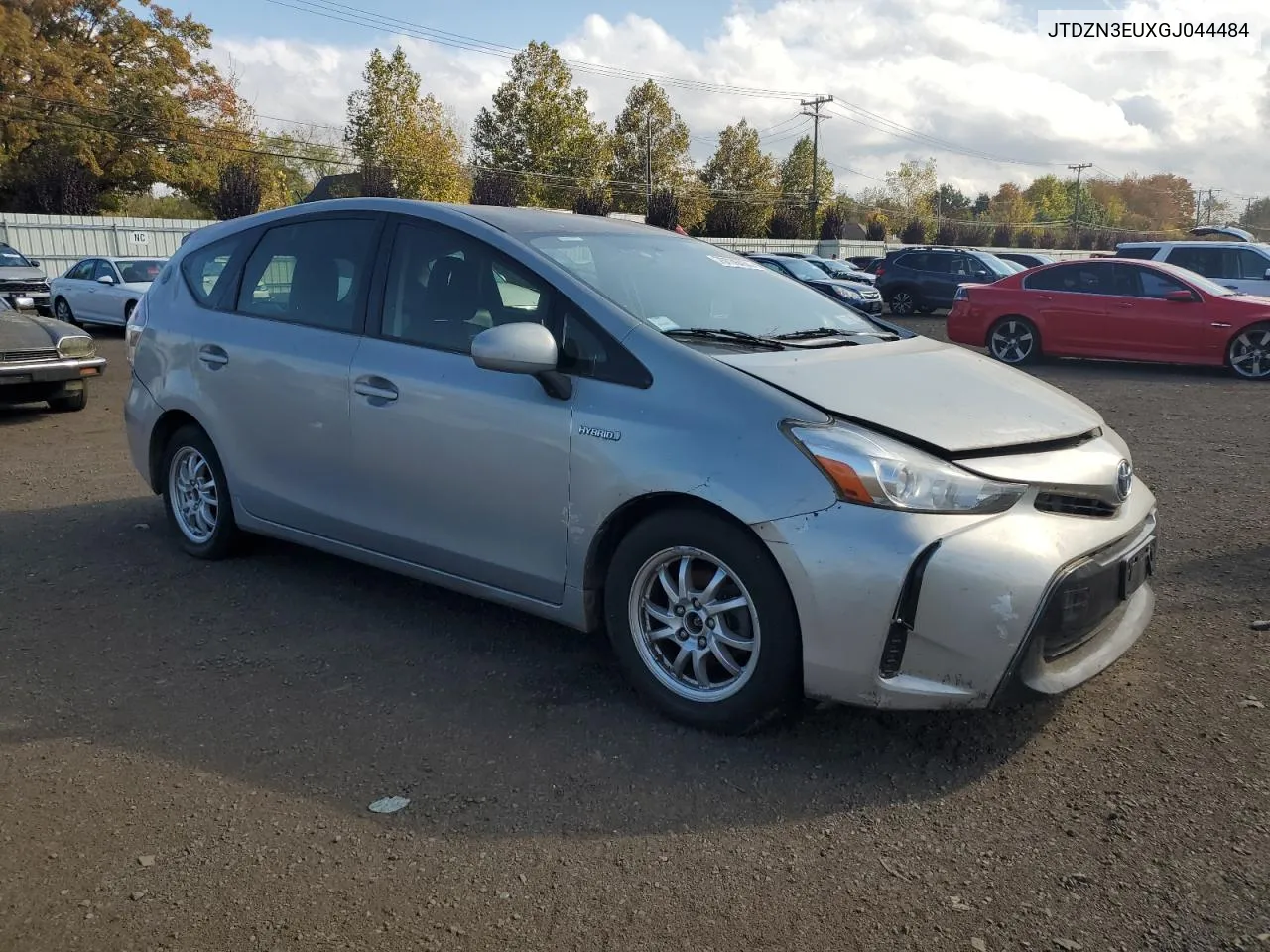 2016 Toyota Prius V VIN: JTDZN3EUXGJ044484 Lot: 75776454