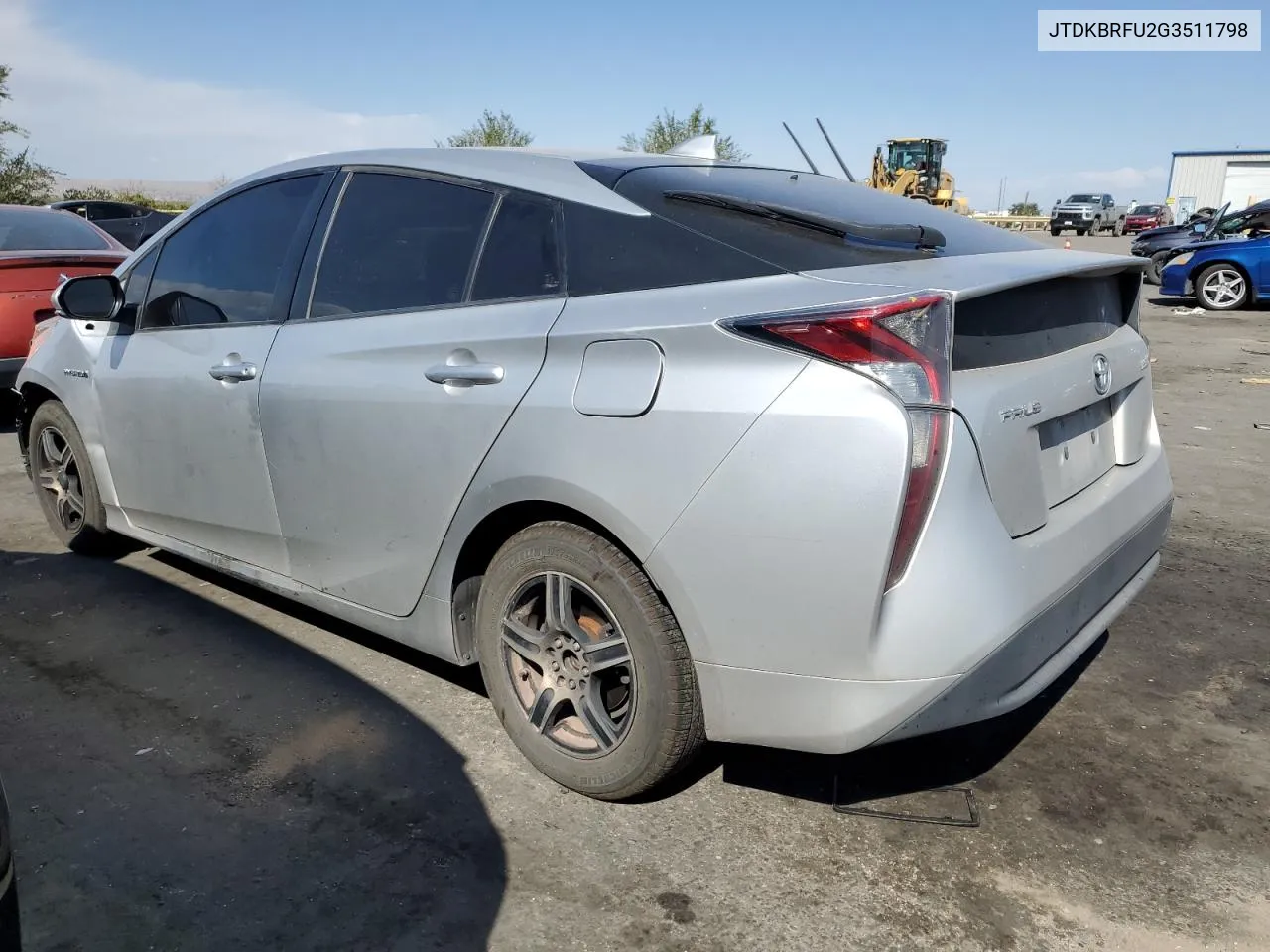 JTDKBRFU2G3511798 2016 Toyota Prius