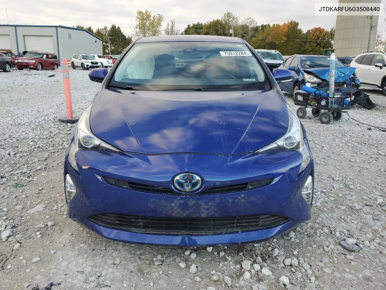 2016 Toyota Prius VIN: JTDKARFU6G3508440 Lot: 75912284