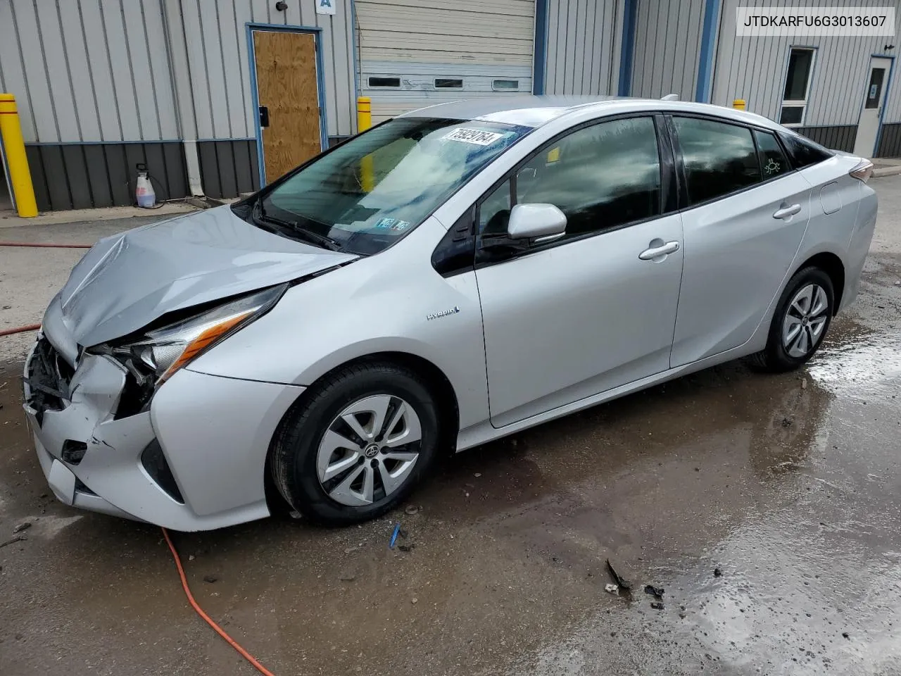 2016 Toyota Prius VIN: JTDKARFU6G3013607 Lot: 75929764