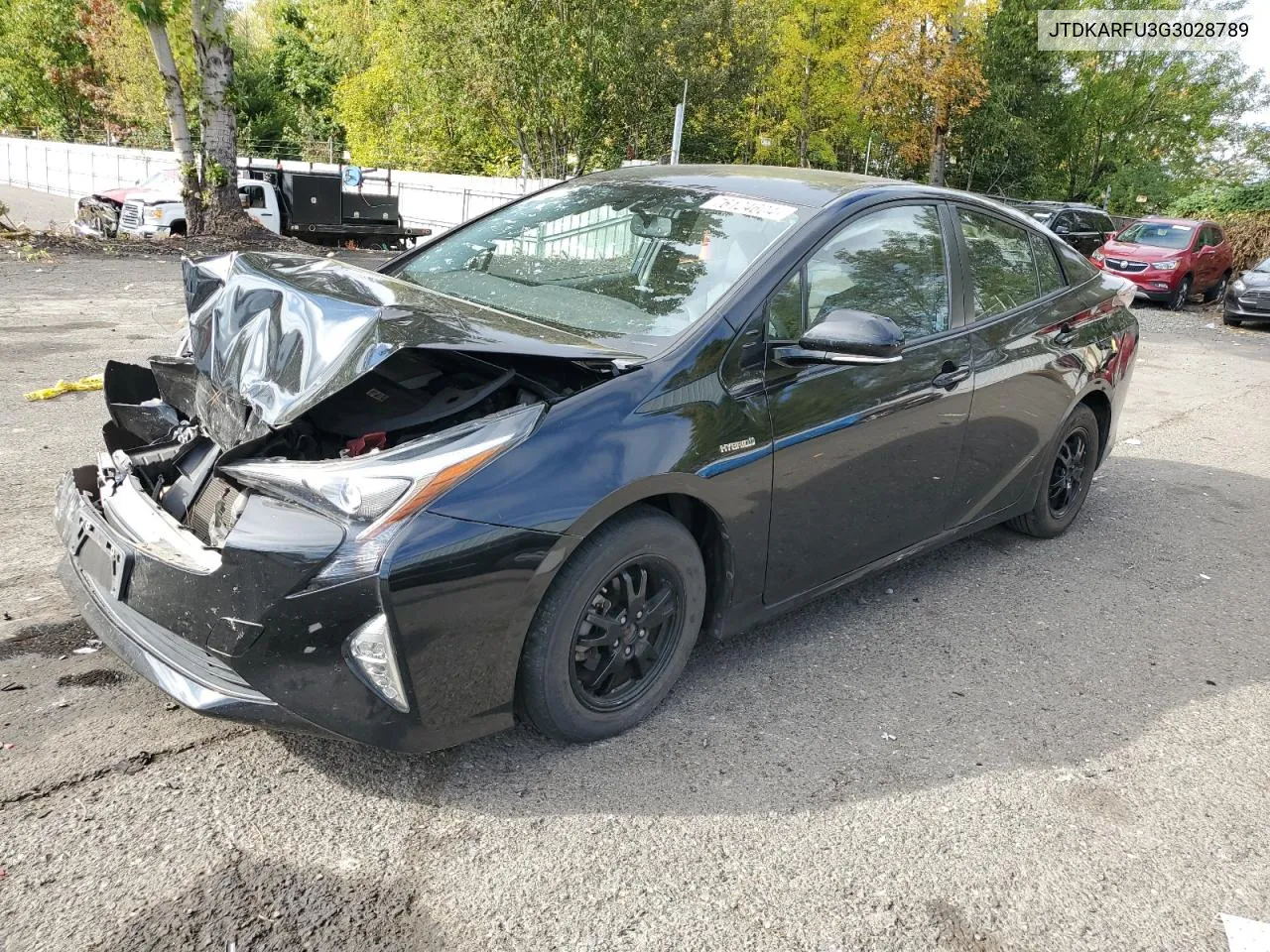 2016 Toyota Prius VIN: JTDKARFU3G3028789 Lot: 76124604