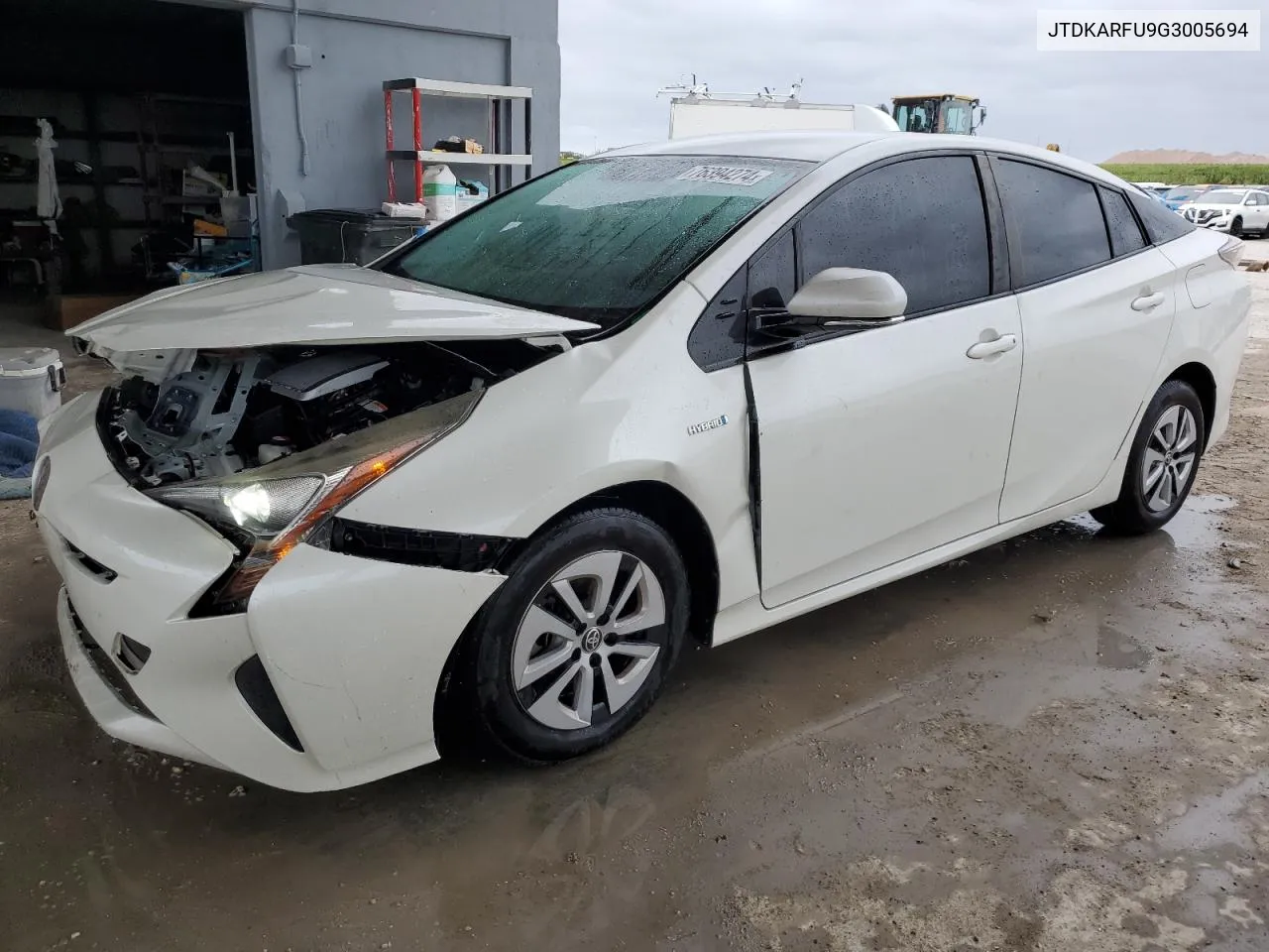 2016 Toyota Prius VIN: JTDKARFU9G3005694 Lot: 76394274