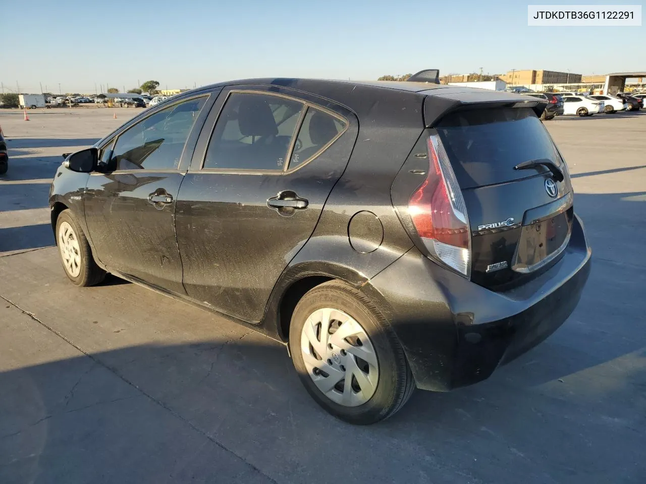 2016 Toyota Prius C VIN: JTDKDTB36G1122291 Lot: 76517424