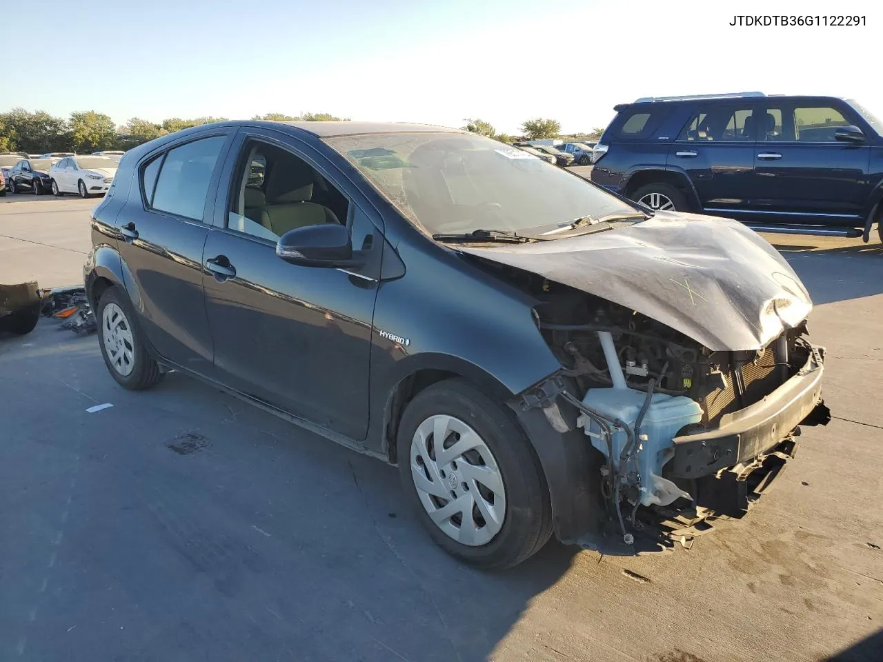 JTDKDTB36G1122291 2016 Toyota Prius C