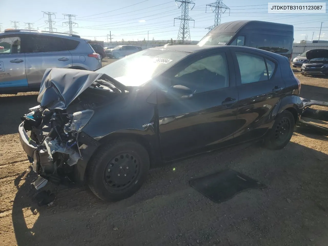 JTDKDTB31G1123087 2016 Toyota Prius C