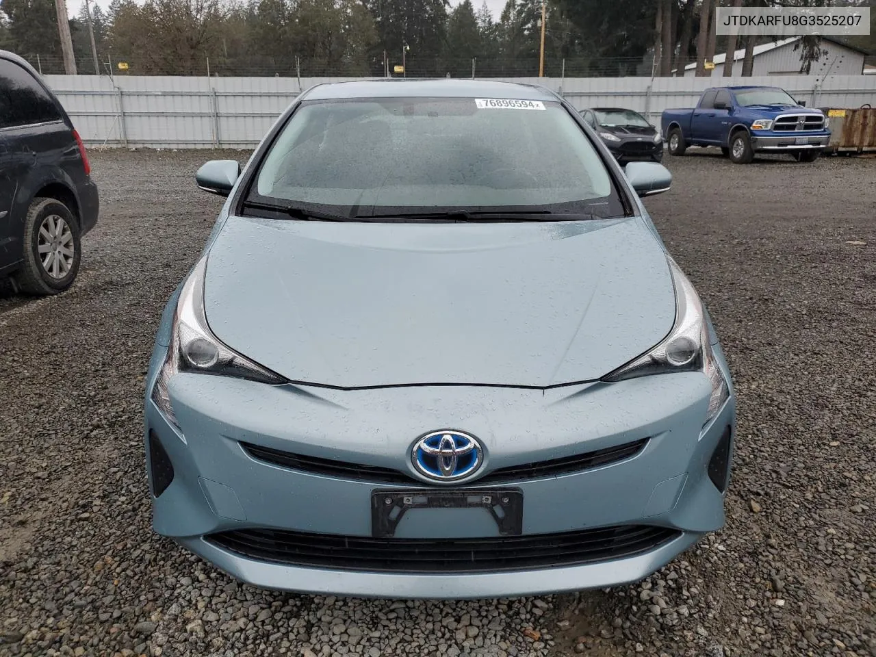 2016 Toyota Prius VIN: JTDKARFU8G3525207 Lot: 76896594