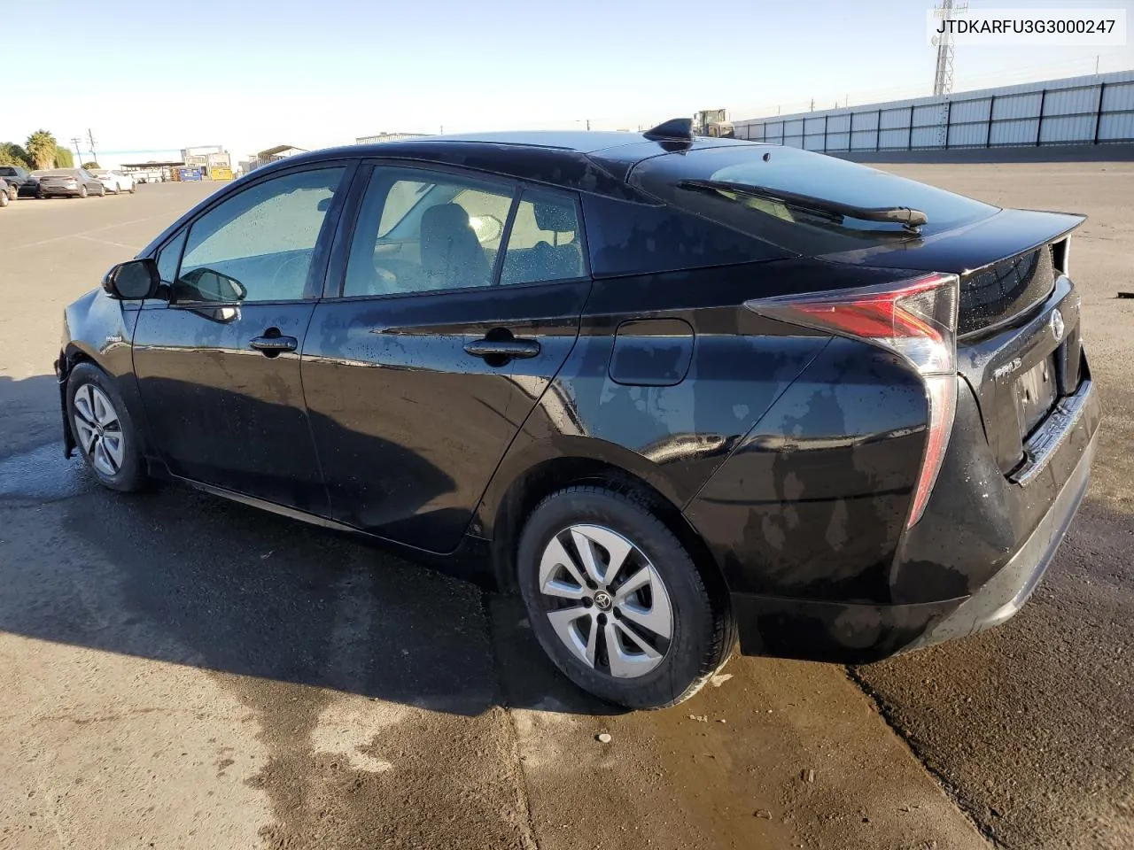 2016 Toyota Prius VIN: JTDKARFU3G3000247 Lot: 76908494