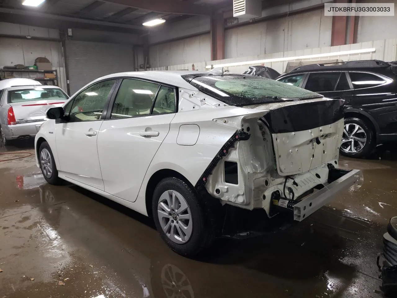 2016 Toyota Prius VIN: JTDKBRFU3G3003033 Lot: 77012914