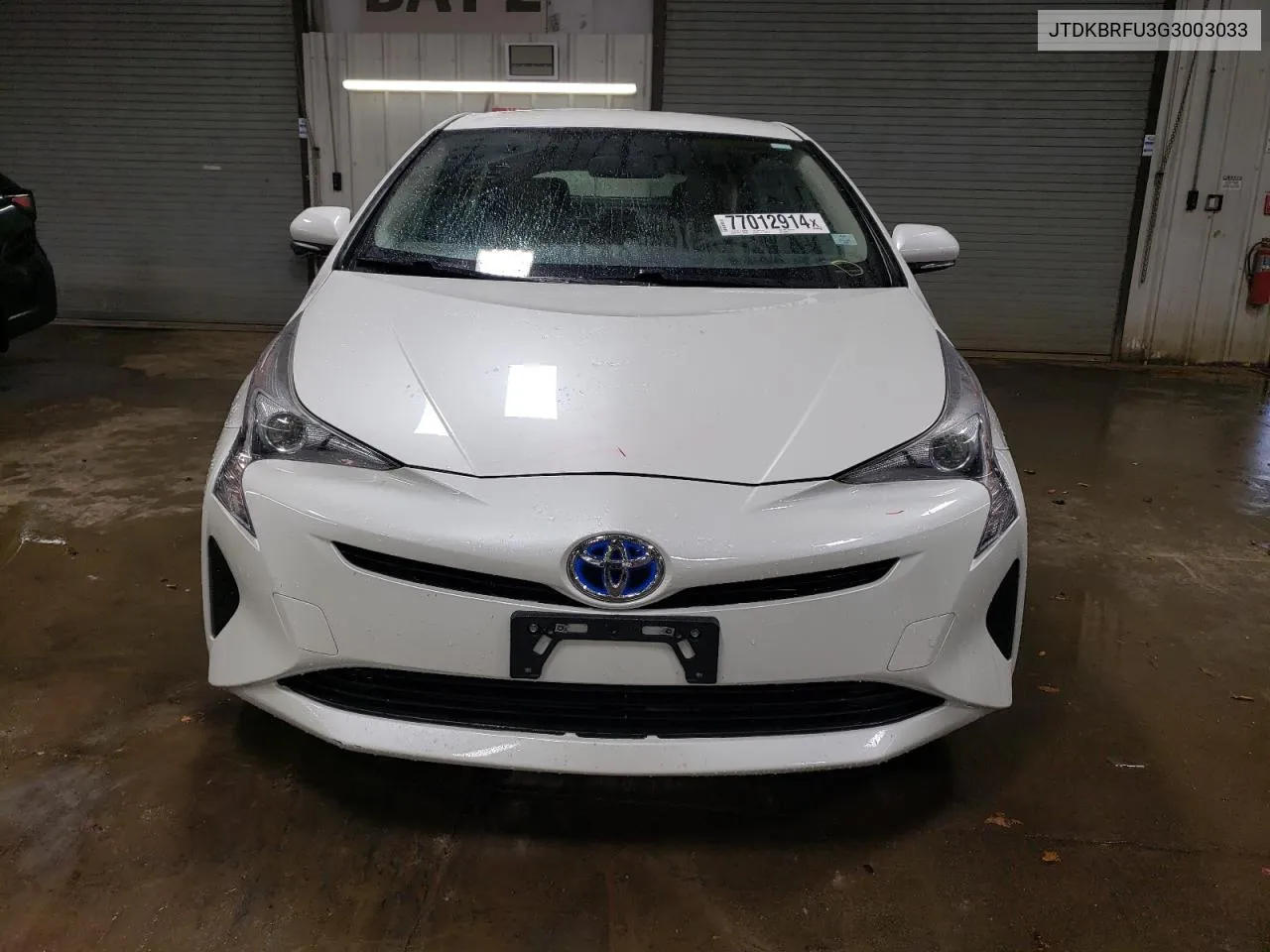 2016 Toyota Prius VIN: JTDKBRFU3G3003033 Lot: 77012914