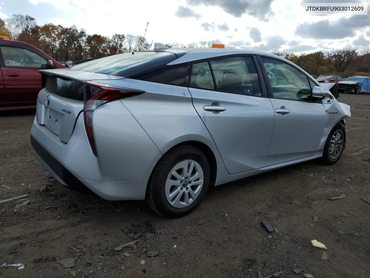 JTDKBRFU9G3012609 2016 Toyota Prius