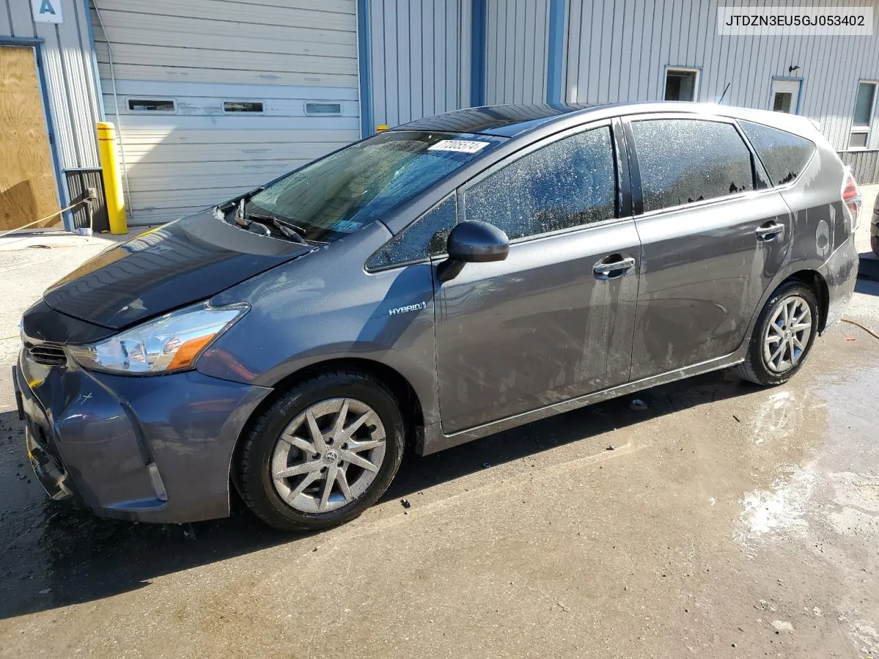 2016 Toyota Prius V VIN: JTDZN3EU5GJ053402 Lot: 77205574