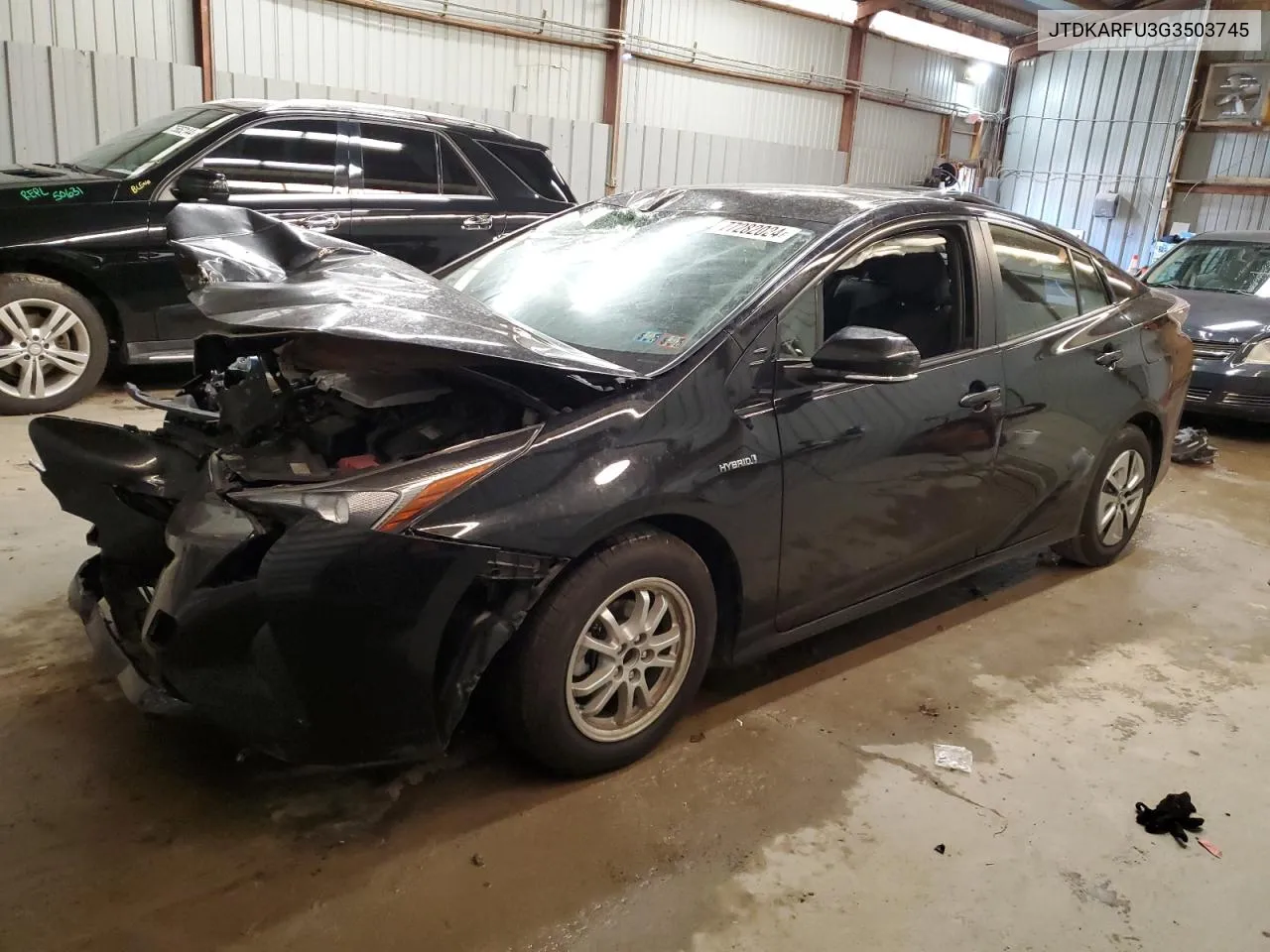 2016 Toyota Prius VIN: JTDKARFU3G3503745 Lot: 77282024