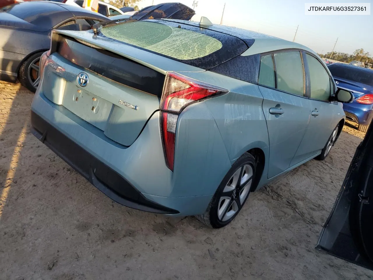 2016 Toyota Prius VIN: JTDKARFU6G3527361 Lot: 77380774