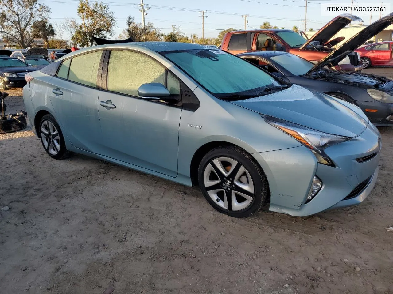 JTDKARFU6G3527361 2016 Toyota Prius