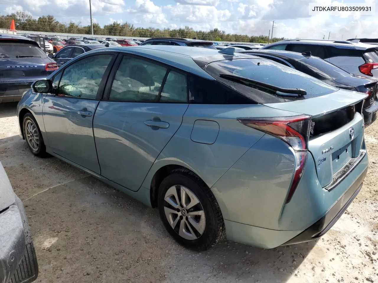 2016 Toyota Prius VIN: JTDKARFU8G3509931 Lot: 77544904